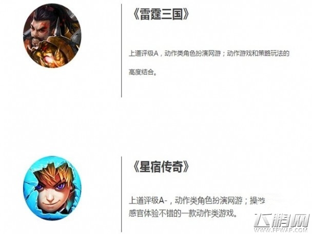 上道入库报告 新游数量明显下降精品数量增加39%ARPG占新游比例17% (6)