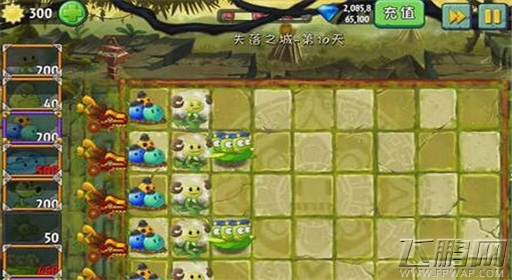 植物大战僵尸2失落之城第10关通关攻略 (2)