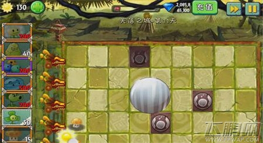 植物大战僵尸2失落之城第11关通关攻略 (2)
