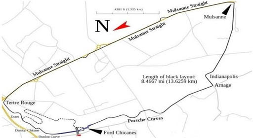 真实赛车3中勒芒赛道资料大全
