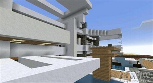 我的世界现代别墅建造过程详解 (1)