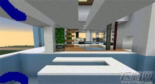 我的世界现代别墅建造过程详解 (2)