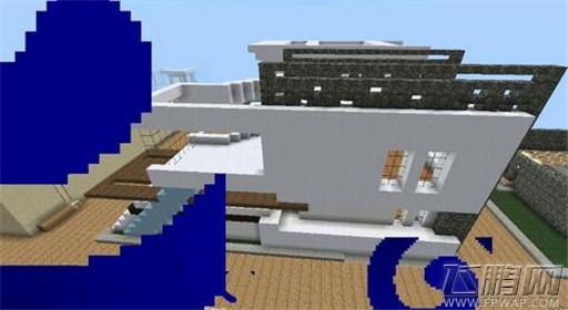 我的世界现代别墅建造过程详解 (13)