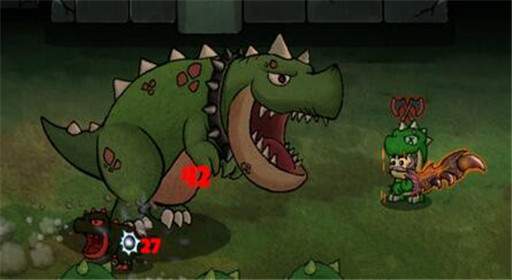 失落城堡噩梦第一关恐龙的冲撞躲避攻略