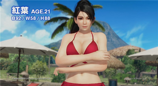 死或生沙滩排球3红叶人物介绍