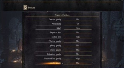 黑暗之魂3画面设置介绍