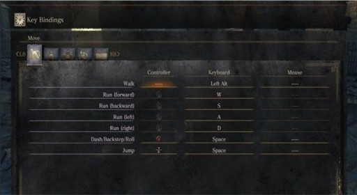 黑暗之魂3按键设置介绍