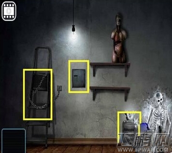 密室逃脱逃出阴森鬼屋第2关通关攻略 (3)