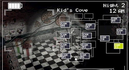 玩具熊的五夜后宫2残狐行进路线