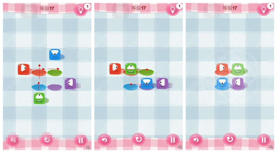 果冻方格jelly squares第17关图文通关攻略