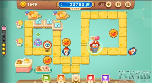 保卫萝卜3糖果赛的玩法分享 (2)