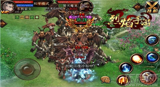 七月狂欢《烈焰手游》职业新神技登场 (3)