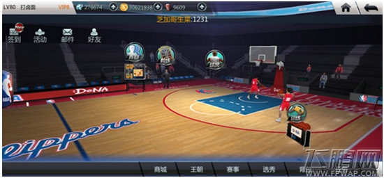 NBA官方手游《NBA梦之队2》截图曝光3D球员逼真呈现 (3)