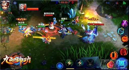 攻击目标随心切换《九阳神功》手游智能操作体验 (4)