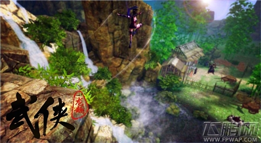 3D全景MMO-ARPG龙趣《武侠》手游视频首次曝光 (1)