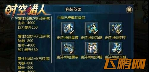 时空猎人神迹套装详细解析