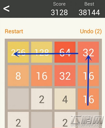 2048游戏，2048智取高分，2048攻略
