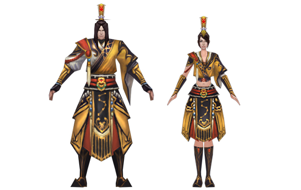 武当派男女全身