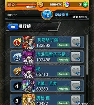 排行榜