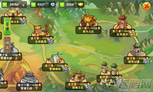 横扫三国战役300场!三国之乱舞最佳推图阵容揭秘 (1)