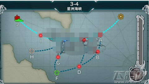 战舰少女星洲海峡3-4怎么过 女星洲海峡3-4过关攻略分享 (1)