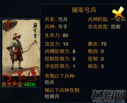 精忠岳飞步兵有哪几种兵种 步兵兵种攻略详解 (1)