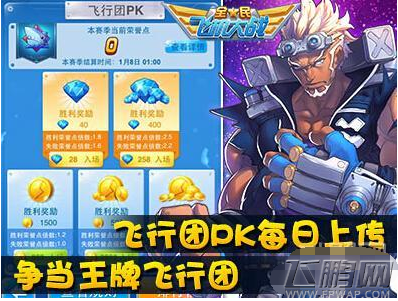 全民飞机大战飞行团如何上传PK数据 PK上传次数限制分析 (2)