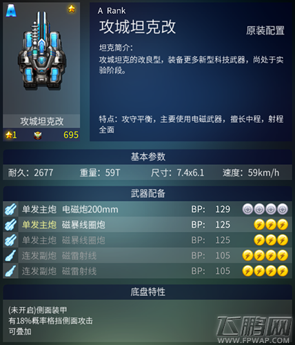 超能陆战A级攻城坦克改怎么样 攻城坦克改属性详解 (1)