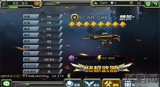 全民枪战scar怎么样 冷门枪scar心得分享 (1)