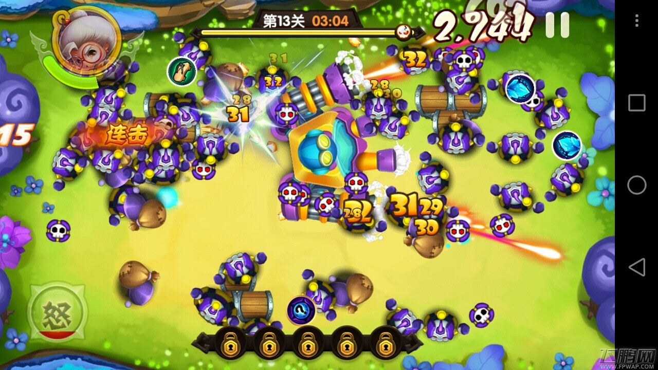 宫爆老奶奶2第13关如何通关 三星第13关通关技巧分析 (4)