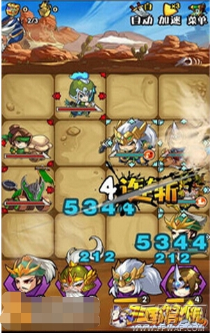 三国笑传当卡牌遇见战棋 匠心独具的玩法 (1)