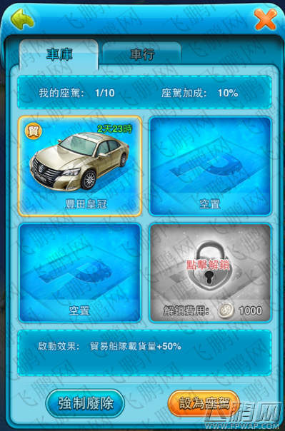 大富豪2流金岁月座驾系统 人为车贵车库都有哪些车 (2)