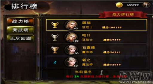 罪恶之城排行榜系统详解  (1)