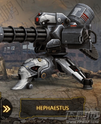进化：乌托邦之战hephaestus火神赫菲斯托斯 固定式近距扫射机枪 (2)
