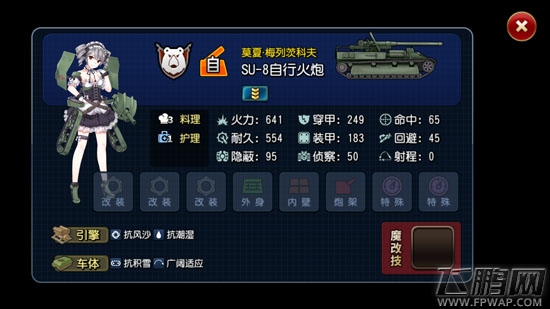 钢铁华尔兹橙色SU-8自行火炮好不好 SU-8自行火炮属性资料攻略 (1)