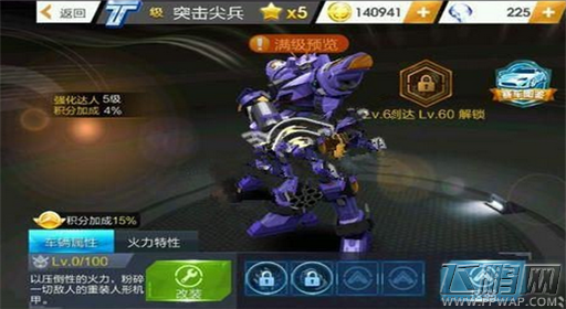 天天飞车激活突击尖兵需要多少钱 升级费用一览 (2)