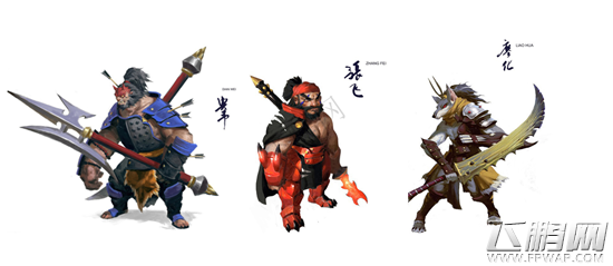 百将行防御武将典韦张飞廖化官方介绍 (1)