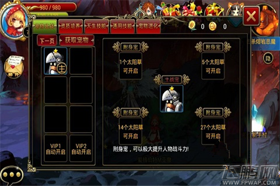 格斗小子新手攻略宠物以及坐骑培养金币获取看点 (5)