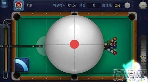 腾讯桌球手游白球用杆法调动小建议 设置人性化 (1)