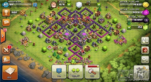 部落冲突COC7本原创猫头鹰空气炮阵型推荐 (2)