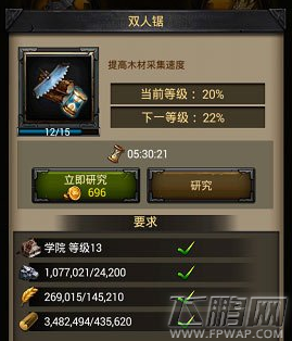 列王的纷争采集速度加成类科技作用 (1)