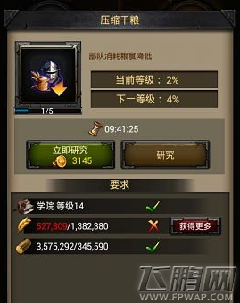 列王的纷争压缩干粮科技研究的重要性 (1)