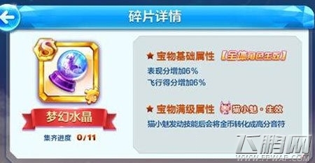 天天酷跑猫小魅搭配梦幻水晶刷分分析 (1)