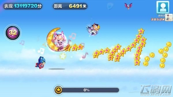 天天酷跑猫小魅和小丑库卡最新爆分测试分享 (2)