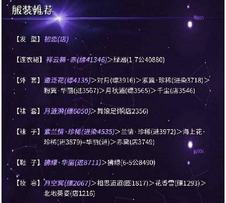奇迹暖暖满天繁星喝茶听课平民S级高分搭配攻略 (2)