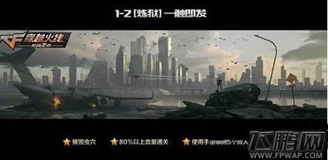 穿越火线枪战王者炼狱1-2一触即发三星通关攻略 (1)