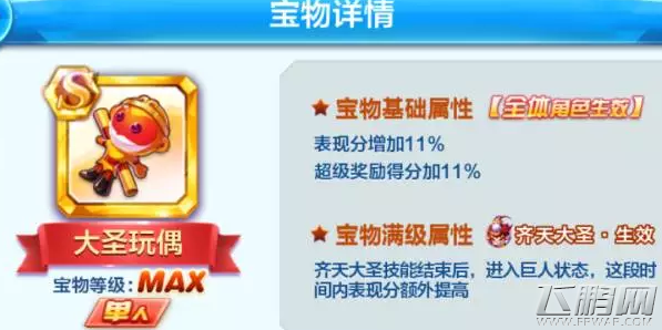 天天酷跑大圣玩偶怎么样 大圣玩偶属性介绍 (1)