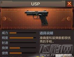 穿越火线枪战王者USP好用吗 cf手游USP怎么用 (1)