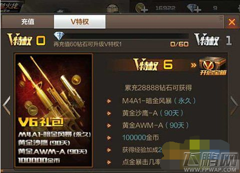 穿越火线枪战王者V特权7什么时候出 VIP特权详解 (1)