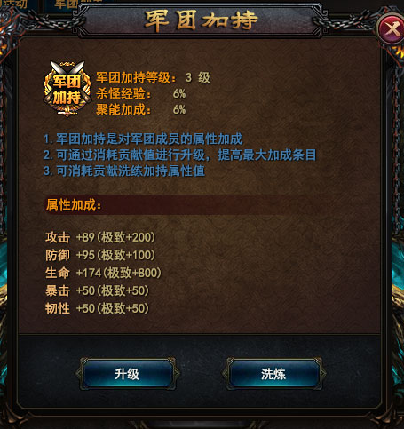 大战神军团贡献有什么用 军团贡献作用分析 (2)